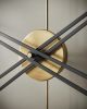 Massive Indicator | Clock in Decorative Objects by MCLOCKS. Item made of wood with steel