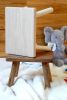 Small Wooden Stool | Chairs by ROOM-3. Item composed of walnut