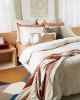 Grid Euro Sham - Cream | Pillow in Pillows by MINNA