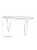 Ridge Console Table | Tables by Mango Furniture Co. Inc.