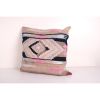 Vintage Turkish Handwoven Striped Unique Colorful Tribal Kil | Cushion in Pillows by Vintage Pillows Store