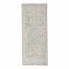 Distressed Low Pile Turkish Hand Knotted Yastik Rug 1'6" X 3 | Area Rug in Rugs by Vintage Pillows Store