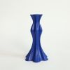 Small Candlestick in Cobalt | Candle Holder in Decorative Objects by by Alejandra Design. Item composed of metal