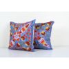 Suzani Ethnic Silk Pillow Case Fashioned from a Mid-20th Cen | Cushion in Pillows by Vintage Pillows Store