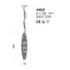 Alan Mizrahi SJ2167 Chrysalis Suspension | Pendants by Alan Mizrahi Lighting Design