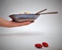 Versatile 12-Inch Ceramic Serving Bowl | Dinnerware by YomYomceramic. Item composed of ceramic
