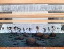 Midsummer Twilight | Tapestry in Wall Hangings by Ulrika Leander. Item made of wool compatible with contemporary and scandinavian style