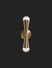 Karma II Wall Sconce | Sconces by Southern Lights Electric. Item made of brass