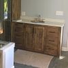 MODEL 1085 - Custom Single Sink Vanity | Countertop in Furniture by Limitless Woodworking. Item made of maple wood works with mid century modern & contemporary style