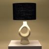 Void Ceramic Table Lamp | Lamps by Home Blitz. Item made of ceramic works with modern style
