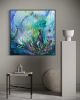 Ethereal | Oil And Acrylic Painting in Paintings by Checa Art. Item composed of canvas & synthetic