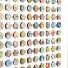 Two Hundred and Fifty Six World Map Dots Collage | Paintings by Amelia Coward