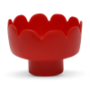 Fleur Large Footed Bowl | Serving Bowl in Serveware by Tina Frey. Item composed of synthetic