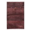Vintage Savvy Red Shaggy Tulu Rug 4' X 6'3" | Area Rug in Rugs by Vintage Pillows Store. Item composed of cotton & fiber