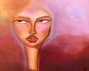 An Open Mind – 24"x30" | Oil And Acrylic Painting in Paintings by Amy Straley
