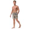 Men's Swim Trunks - Tunnel of Illusion - Geometric Op Art | Work by Eman's Gallery