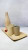 Handmade Rustic Stoneware Housewarming Set - A Unique | Cup in Drinkware by YomYomceramic. Item composed of stoneware