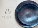 Bronze Accents Set | Plate in Dinnerware by YomYomceramic. Item composed of ceramic