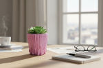Blush Drip Planter | Vases & Vessels by RAW & UNIQ