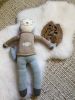 Small White Nursery Pelt | Small Rug in Rugs by East Perry. Item made of fabric