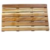 Haussmann® Teak Teak Spa Mat ST 24 L x 14.5 W x 1.5 in H | Rugs by Haussmann®