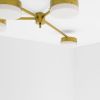 Celeste Incadescence | Chandeliers by DESIGN FOR MACHA. Item composed of brass and glass