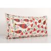 Uzbek Traditional Fish Pastel Suzani Pillow Case, Decorative | Cushion in Pillows by Vintage Pillows Store