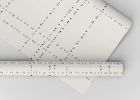 Dotted Plaid Wallpaper in Grey | Wall Treatments by Eso Studio Wallpaper & Textiles. Item composed of paper compatible with minimalism and mid century modern style