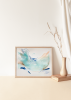 Change in Tide | Mixed Media in Paintings by TERRA ETHOS. Item made of paper works with boho & contemporary style