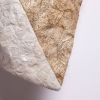 Natural Madagascar Throw Pillow - Diagonal Pattern - 18"x18" | Pillows by Tanana Madagascar. Item made of cotton
