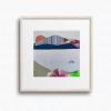 6x6 Original Collage Art |Spring in Mountains by Shilo Ratner | Work by Shilo Ratner