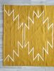 Mustard Cleo Handwoven Kilim Rug | Yellow Base | Area Rug in Rugs by Mumo Toronto. Item composed of cotton