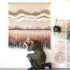 Oversized Wall Art Tapestry -  AMBER | Wall Hangings by Rianne Aarts / Teddy and Wool Studio. Item composed of cotton & fiber
