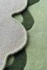 Sculpted Edge Hand Tufted Rug | Area Rug in Rugs by Jubi Rugs. Item made of wool with fiber