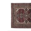 Early 20th Century Antique Caucasian Wool Rug 4'4'' X 6'9'' | Area Rug in Rugs by Vintage Pillows Store. Item made of cotton with fiber