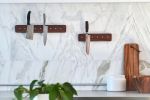 Magnetic Knife Strip | Holder Hardware in Hardware by ROOM-3. Item made of walnut