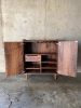Liquor Cabinet with Glass hangers, storage, drawer | Storage by Handhold Studio