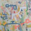 Abstract  Sunlight | Oil And Acrylic Painting in Paintings by Meredith H. Item composed of canvas in boho or contemporary style