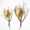 Alan Mizrahi KA1027 Twig And Leaf Sconce | Sconces by Alan Mizrahi Lighting Design