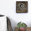 Bird Reader II | Mixed Media in Paintings by Susan Wallis. Item works with contemporary & modern style