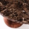 Sphere Round Sofa Table Emperador | Work by District Loom