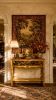 Hand Painted Autumn Leaves Console Table, Solid wood Entryway Table, Mustard Cottage Furniture | Tables by Birds and Gardens Inc. Item composed of maple wood compatible with boho and country & farmhouse style