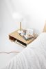Floating Wood Nightstand | Storage by Manuel Barrera Habitables. Item composed of wood in scandinavian style