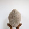 Oatmeal Sheepskin Hide Lumbar Pillow 12x18 | Pillows by Vantage Design