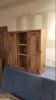 Model #1049 - Over the toilet cabinet | Storage by Limitless Woodworking. Item made of maple wood works with mid century modern & contemporary style