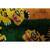 Tiger Silk Ikat Velvet Pillow | Sham in Linens & Bedding by Vintage Pillows Store. Item made of cotton
