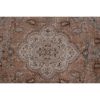 Distressed Antique Turkish Oushak Rug with All Over Floral | Area Rug in Rugs by Vintage Pillows Store. Item composed of wool & fiber