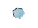 Sky Grid Hex Tray | Decorative Tray in Decorative Objects by RAW & UNIQ