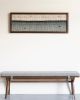 COASTLINE I - Framed-Collection | Wall Hangings by Rianne Aarts / Teddy and Wool Studio. Item made of cotton with fiber