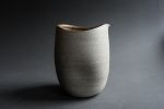Jug/creamer "Dorothy" - organic natural shape stoneware | Vessels & Containers by Laima Ceramics. Item made of ceramic works with minimalism & contemporary style